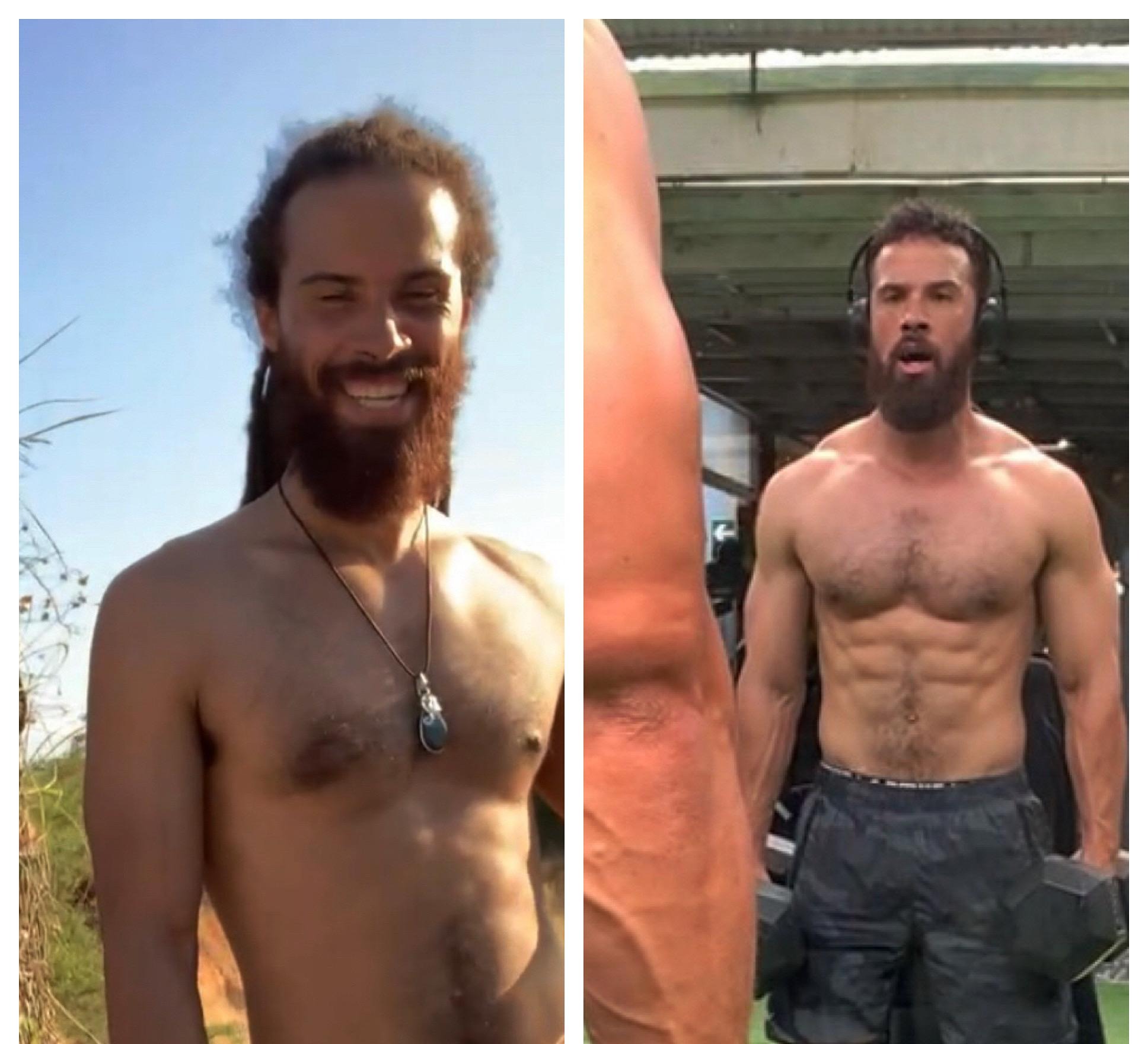 Jono Mitchell fitness progress before and after