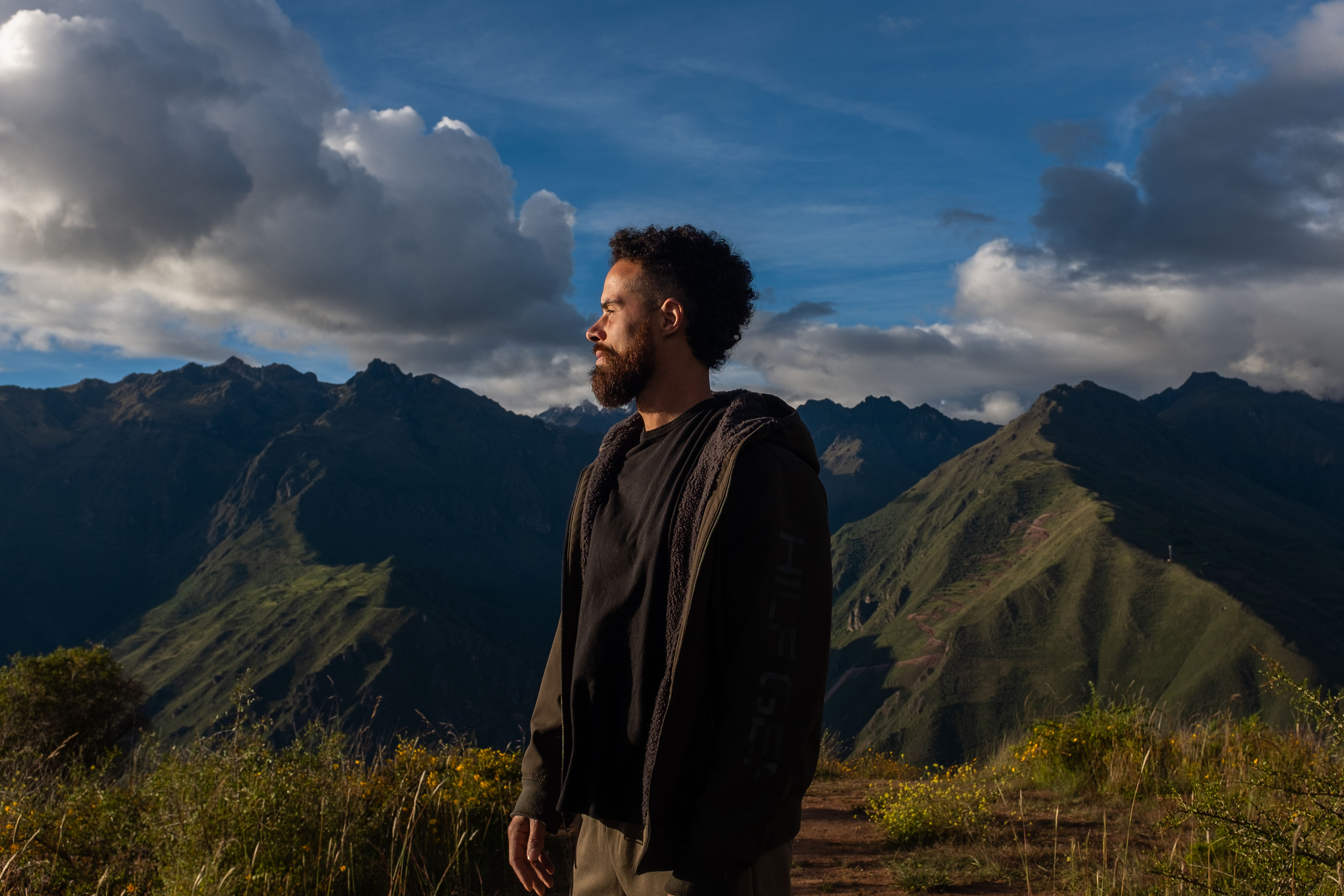 Jono Mitchell in the mountains